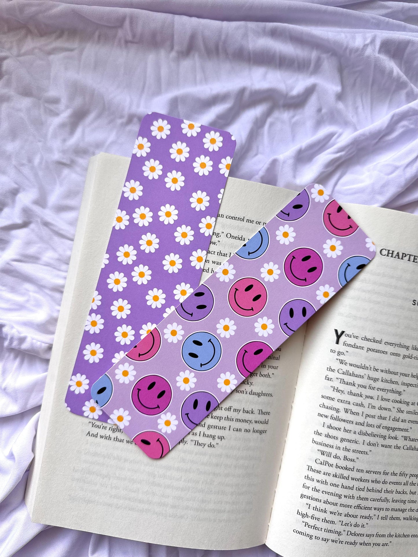Happy Face Bookmark Set