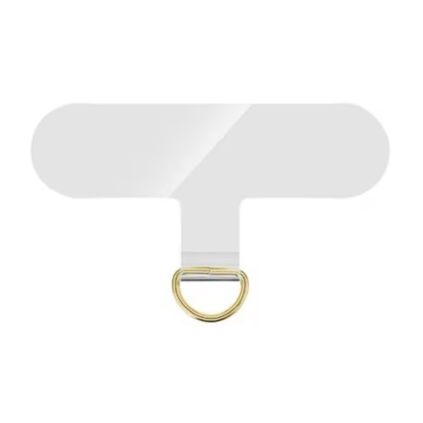Phone Case & E-Reader Tether Insert | Silver or Gold | Charm Bar Base for Phones, Kindle & E-Readers