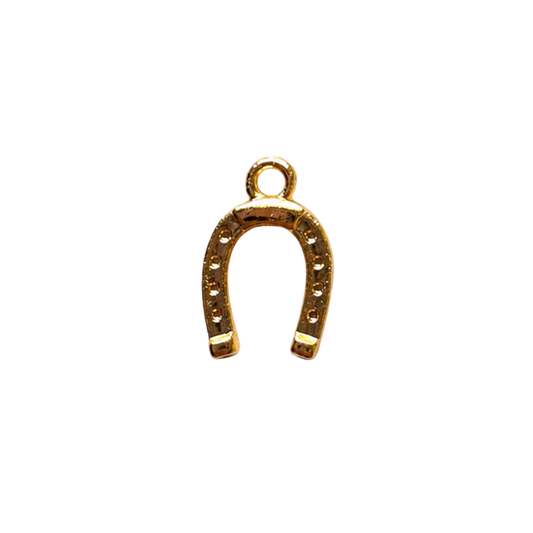 Lucky Horseshoe Charm | Western Gold Horseshoe Charm