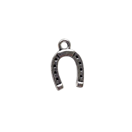 Lucky Horseshoe Charm | Western Silver Horseshoe Charm