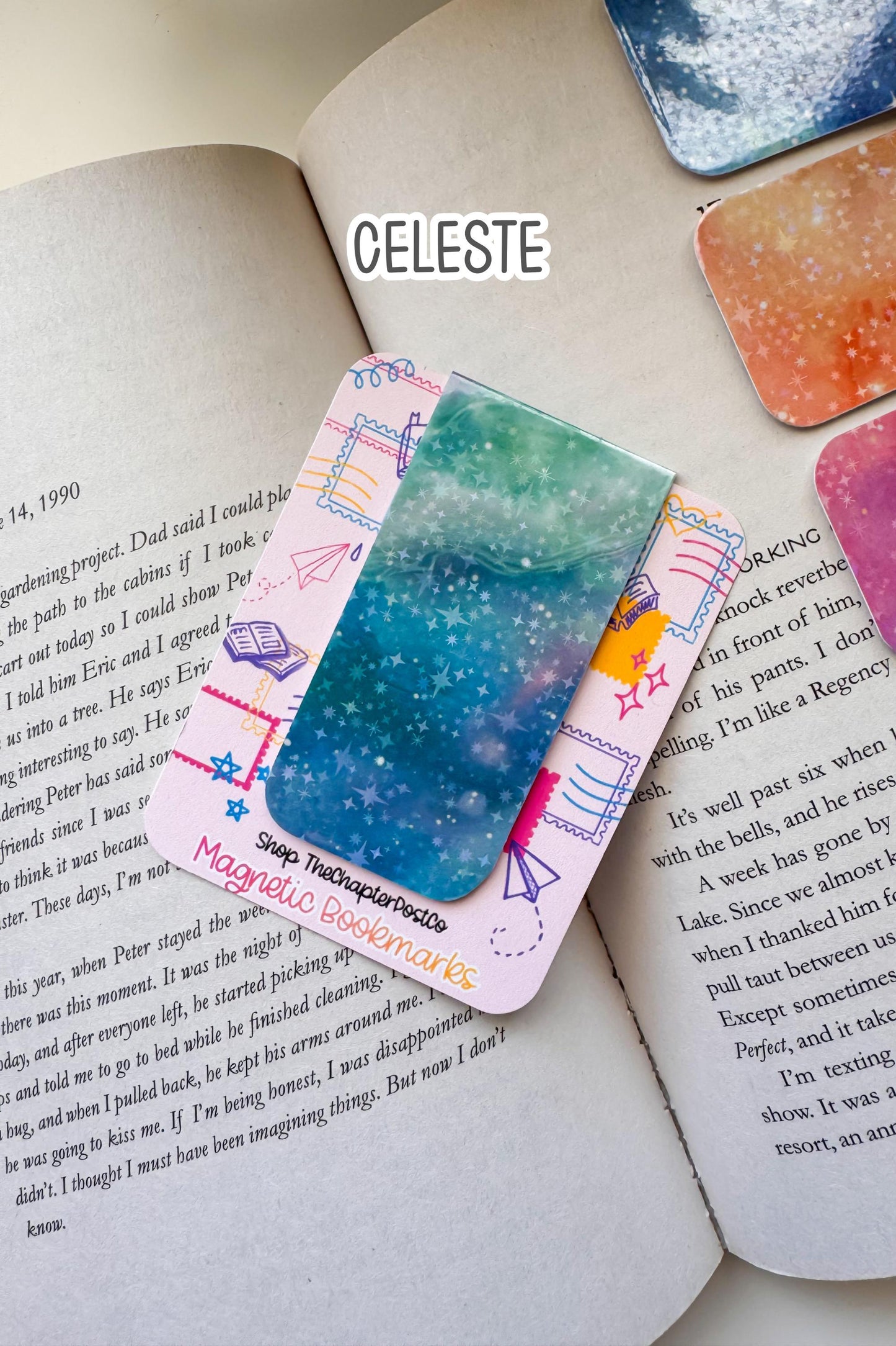 Galaxy Magnetic Bookmarks