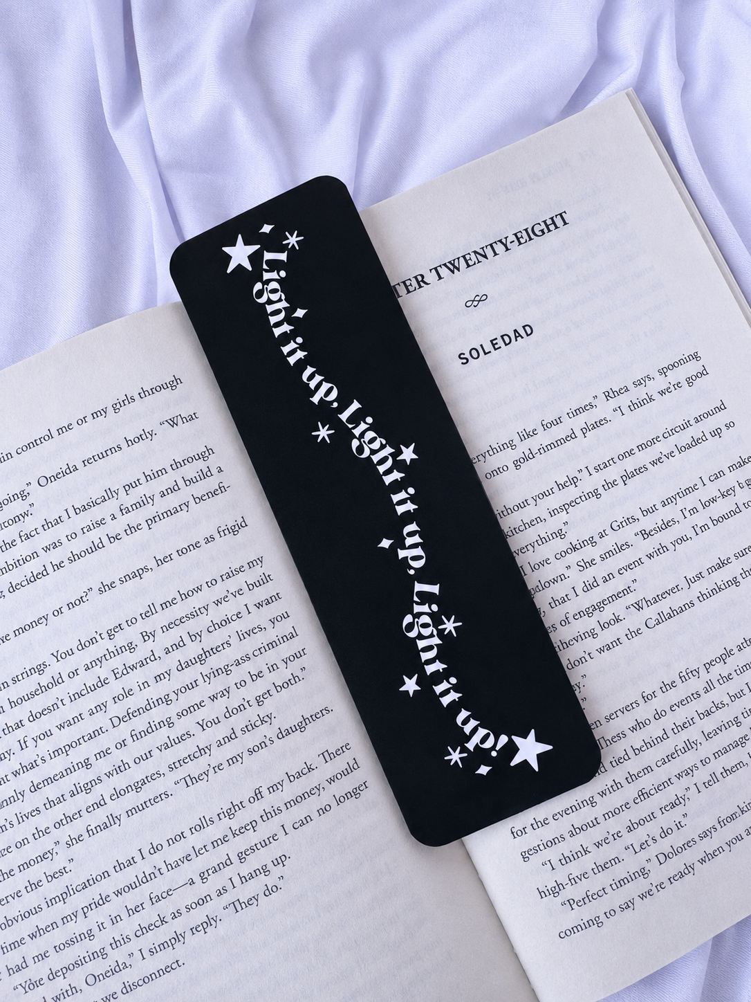 Light It Up SJM Bookmark